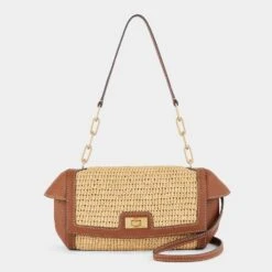 Anya Hindmarch Raffia Tube Bag