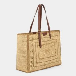 Anya Hindmarch Raffia Bow Tote -Fashion Bag Shop 5050925190572 ANGLE 3f6d103f 6571 4d64 895e 7803c26b2ea3