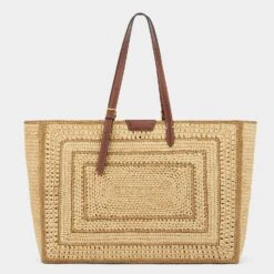 Anya Hindmarch Raffia Bow Tote -Fashion Bag Shop 5050925190572 BACK 49da0a16 53af 4e85 919f ee3b80fb0ee2