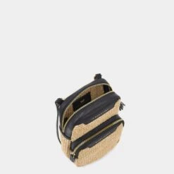 Anya Hindmarch Raffia Essentials Cross-body -Fashion Bag Shop 5050925190732 INSIDE