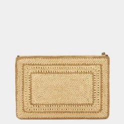 Anya Hindmarch Raffia Bow Georgiana Clutch -Fashion Bag Shop 5050925190763 BACK c8f7712f 8c93 459a 96b8 4f045e5bace6