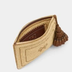 Anya Hindmarch Raffia Bow Georgiana Clutch -Fashion Bag Shop 5050925190763 INSIDE 2a22cd9d 3015 415c a754 978ff2a3750f