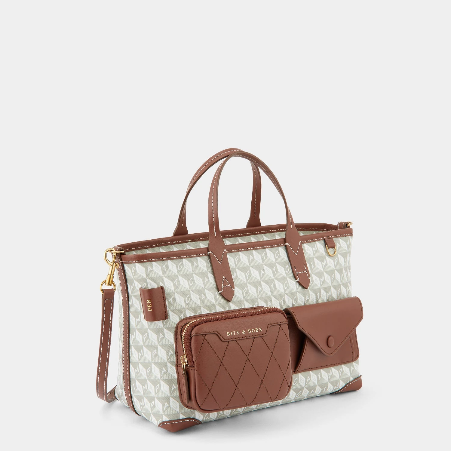 Anya Hindmarch I Am A Plastic Bag XS Multi Pocket Tote 6 Anya Hindmarch I Am A Plastic Bag XS Multi Pocket Tote - Image 4