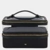 Anya Hindmarch Logo Double Decker Makeup Pouch -Fashion Bag Shop 5050925191081 FRONT