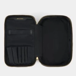 Anya Hindmarch Logo Double Decker Makeup Pouch -Fashion Bag Shop 5050925191081 INSIDE2