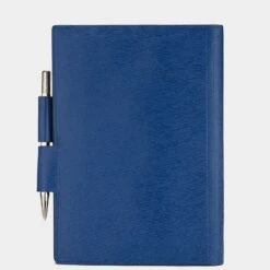 Anya Hindmarch Bespoke A5 Two Way Journal -Fashion Bag Shop BESPOKE 20A5 20TWO 20WAY 20JOURNAL 20IN 20LONDON 20GRAIN COBALT4