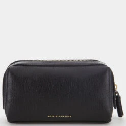 Anya Hindmarch Bespoke Girlie Stuff Pouch 11 Anya Hindmarch Bespoke Girlie Stuff Pouch -Fashion Bag Shop Bespoke Girlie Stuff Black 1