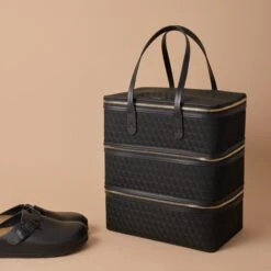 Anya Hindmarch Logo Shoe Stack -Fashion Bag Shop SHOESTACK1286