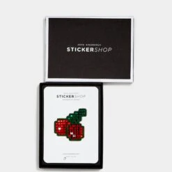 Anya Hindmarch Cherries Crystal Sticker 9 Anya Hindmarch Cherries Crystal Sticker -Fashion Bag Shop Stickers Cherry in Red Crystals 4