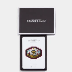 Anya Hindmarch Doughnut Crystal Sticker -Fashion Bag Shop Stickers Doughnut in Multi Crystals 4