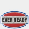 Anya Hindmarch Ever Ready Sticker -Fashion Bag Shop Stickers Ever Ready in Silver Metallic Capra 1