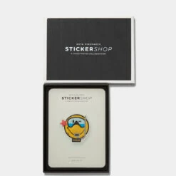 Anya Hindmarch Pisces Zodiac Sticker -Fashion Bag Shop Stickers Zodiac Pisces Wink in Mustard Capra 4