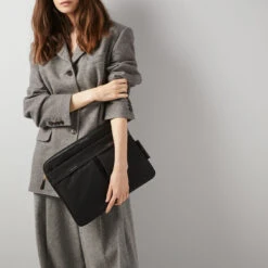 Anya Hindmarch Technology Case -Fashion Bag Shop TechCase BlackNylon 1279