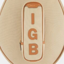 Anya Hindmarch Bespoke Walton Tennis Racquet Cover 10 Anya Hindmarch Bespoke Walton Tennis Racquet Cover -Fashion Bag Shop WaltonBespokeTennisBag DETAIL 2