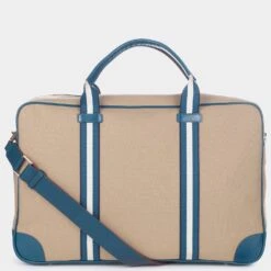 Anya Hindmarch Bespoke Walton 10 Anya Hindmarch Bespoke Walton -Fashion Bag Shop bespoke canvas luggage blue b