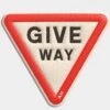 Anya Hindmarch Give Way Leather Stickers 1 Anya Hindmarch Give Way Leather Stickers -Fashion Bag Shop stickers give way in chalk capra 1