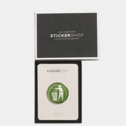 Anya Hindmarch Keep Britain Tidy Sticker 9 Anya Hindmarch Keep Britain Tidy Sticker -Fashion Bag Shop stickers keep britain tidy in olive metallic 4