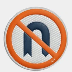 Anya Hindmarch No U-Turn Leather Sticker